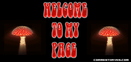 Welcome To My Page Mushroom picture