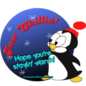 Chilly Willy Stayin Warm picture for facebook
