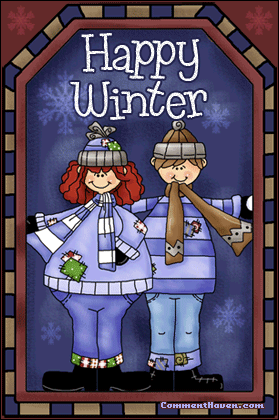 Happy Winter Couple picture
