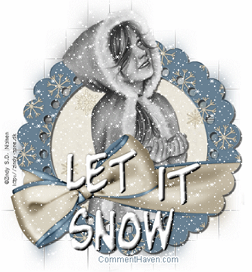 Let It Snow Bg picture for facebook