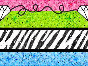 Green Zebra Background