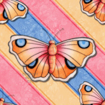 Pastel Butterfly Background