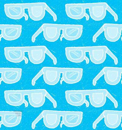 Blue Sunglasses Background