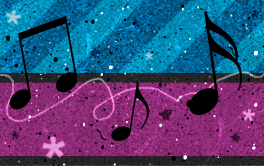 Fading Music Background