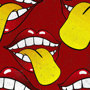 Lip And Tongue Background