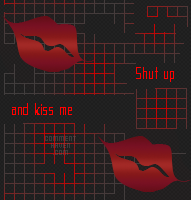 Shut Up Kiss Me Flash Background