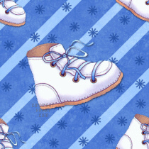 Blue Shoe Background