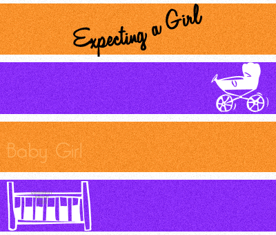 Stripe Expecting Girl Background