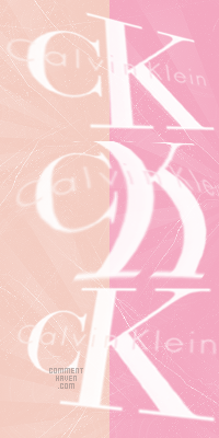 Calvin Klein Pink Background