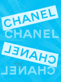 Chanel Blue Flash Background