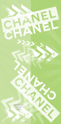 Chanel Green Background