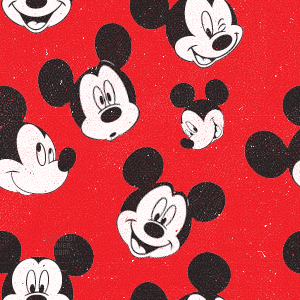 Mikey Red Background