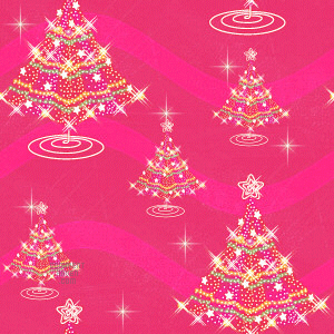 Pink Lighted Tree Background