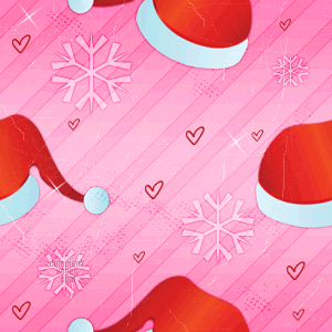 Santa Hats Background