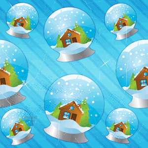 Snow Globes Background