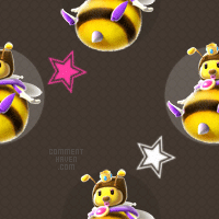 Bee Star Background