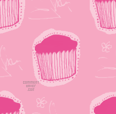 Cupcake Pink Background