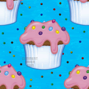 Cupcake Sprinkles Background