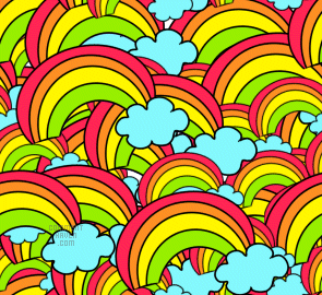 Rainbows Background