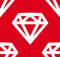 Red Diamond Background