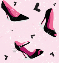 Shoes Hearts Background