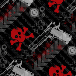 Skull Guns Background