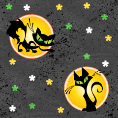 Black Cats Background