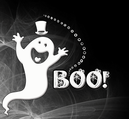 Boo Ghost Background
