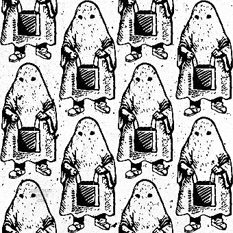 Ghost Costume Background