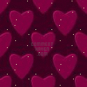 Animated Red Hearts Background