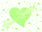 Big Green Heart Background