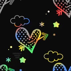 Heart Cloud Background