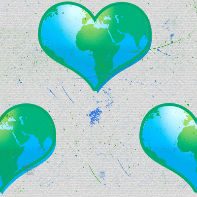 Heart Earth Background