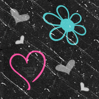 Heart Flower Background