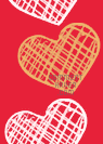 Heart Lines Background
