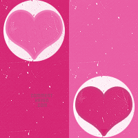 Heart Pink Circle Background