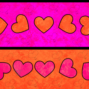 Hot Hearts Background