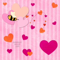 Love Bee Background