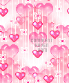Pink Red Hearts Background