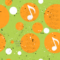 Green Gold Music Background
