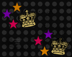 Polka Crown Background