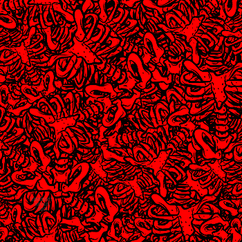 Red Skeleton Background