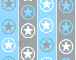 Blue Stripe Star Background
