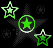 Green Star Background