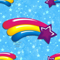 Rainbow Star Background