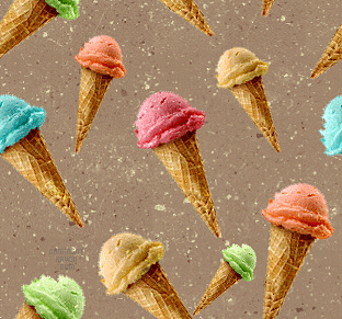 Colorful Cones Background