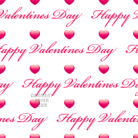 White Pink Happy Valentines Background
