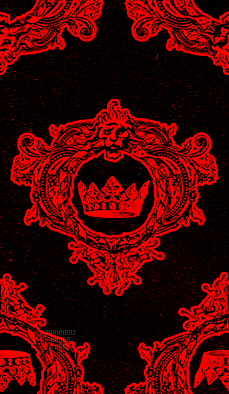 Red Black Victorian Background