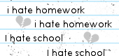 Hate School Background