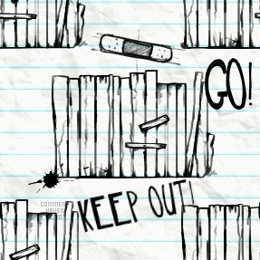 Keep Out Background